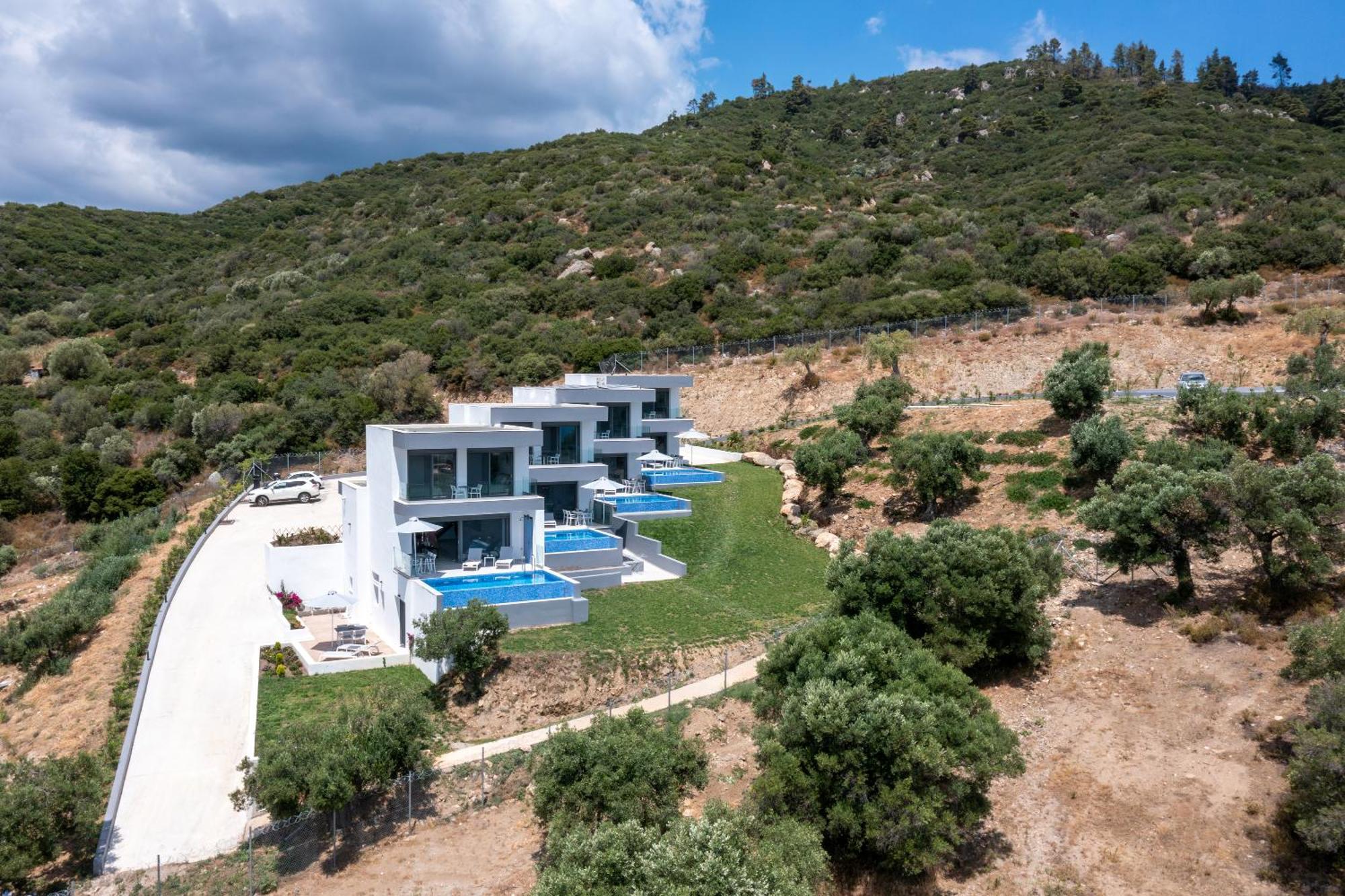 Elysium Villas Bellevue Sarti Exterior foto